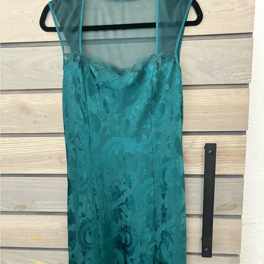 Victoria's Secret Teal Lace Fabric